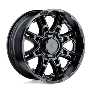 Level 8 SLINGSHOT 18X9 10 6X120/6X120 MATTE BLACK