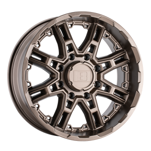 Level 8 SLINGSHOT 17X8.5 -10 5X135/5X135 MATTE BRONZE