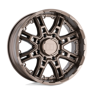 Level 8 SLINGSHOT 17X8.5 10 6X132/6X132 MATTE BRONZE