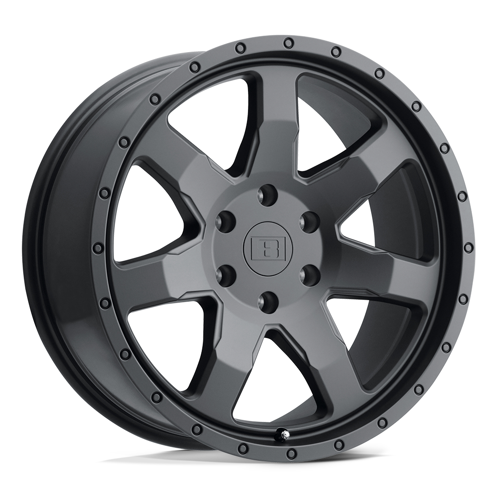 Level 8 SLAM 18X9 12 6X114.3/6X4.5 MATTE BLACK