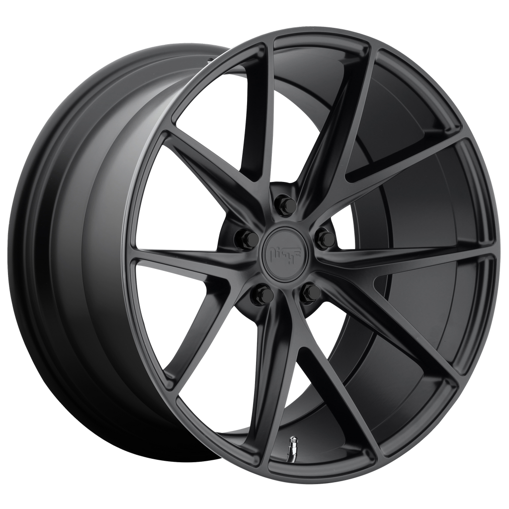 Niche 1PC M117 MISANO 22x10.5 40 5X120/5X4.72 MATTE BLACK