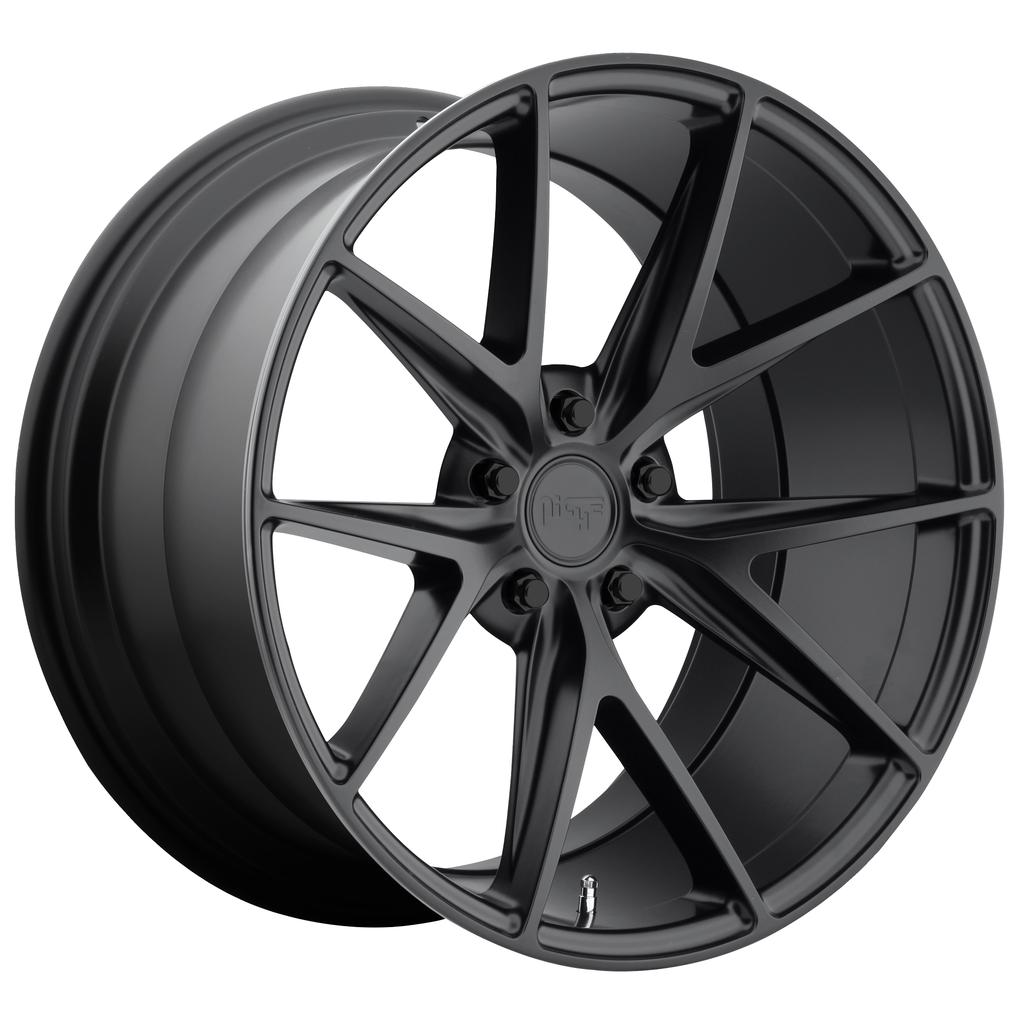 Niche 1PC M117 MISANO 22x9 25 5X120/5X4.72 MATTE BLACK