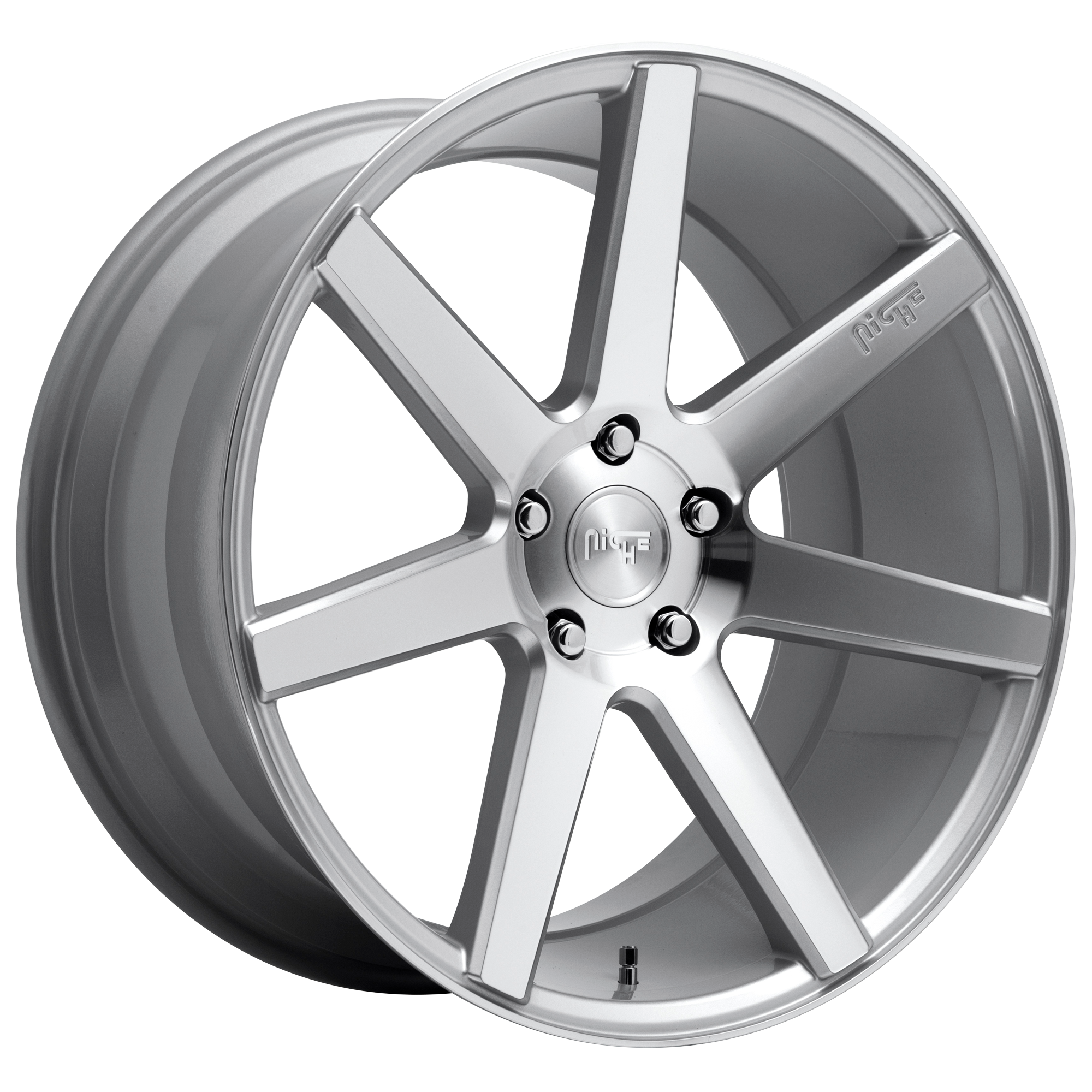 Niche 1PC M179 VERONA 20x9 35 5X120/5X4.72 GLOSS SILVER MACHINED