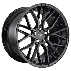 Niche 1PC M190 GAMMA 19x8.5 40 5x108/5x4.25 MATTE BLACK