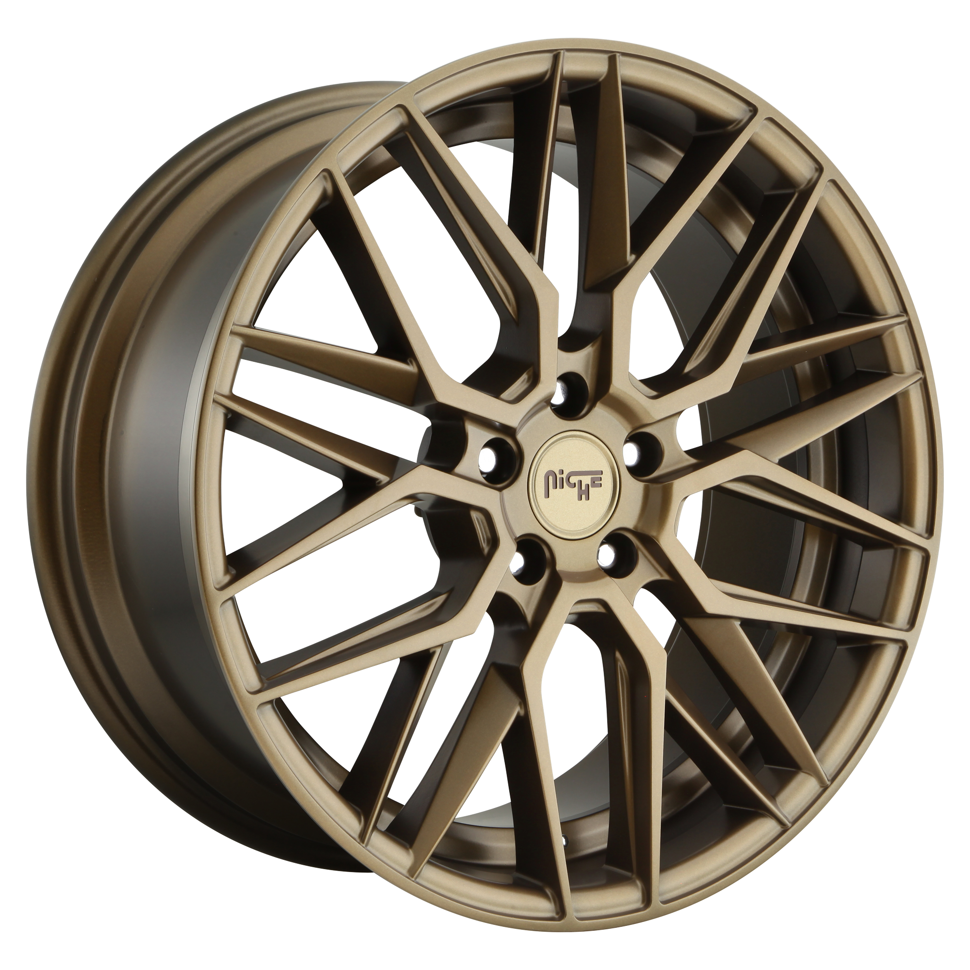 Niche 1PC M191 GAMMA 19x8.5 40 5x108/5x4.25 MATTE BRONZE