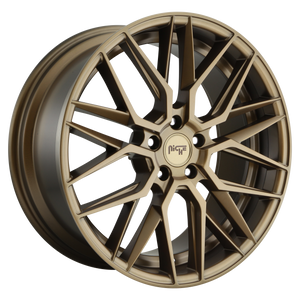 Niche 1PC M191 GAMMA 19x8.5 40 5x108/5x4.25 MATTE BRONZE