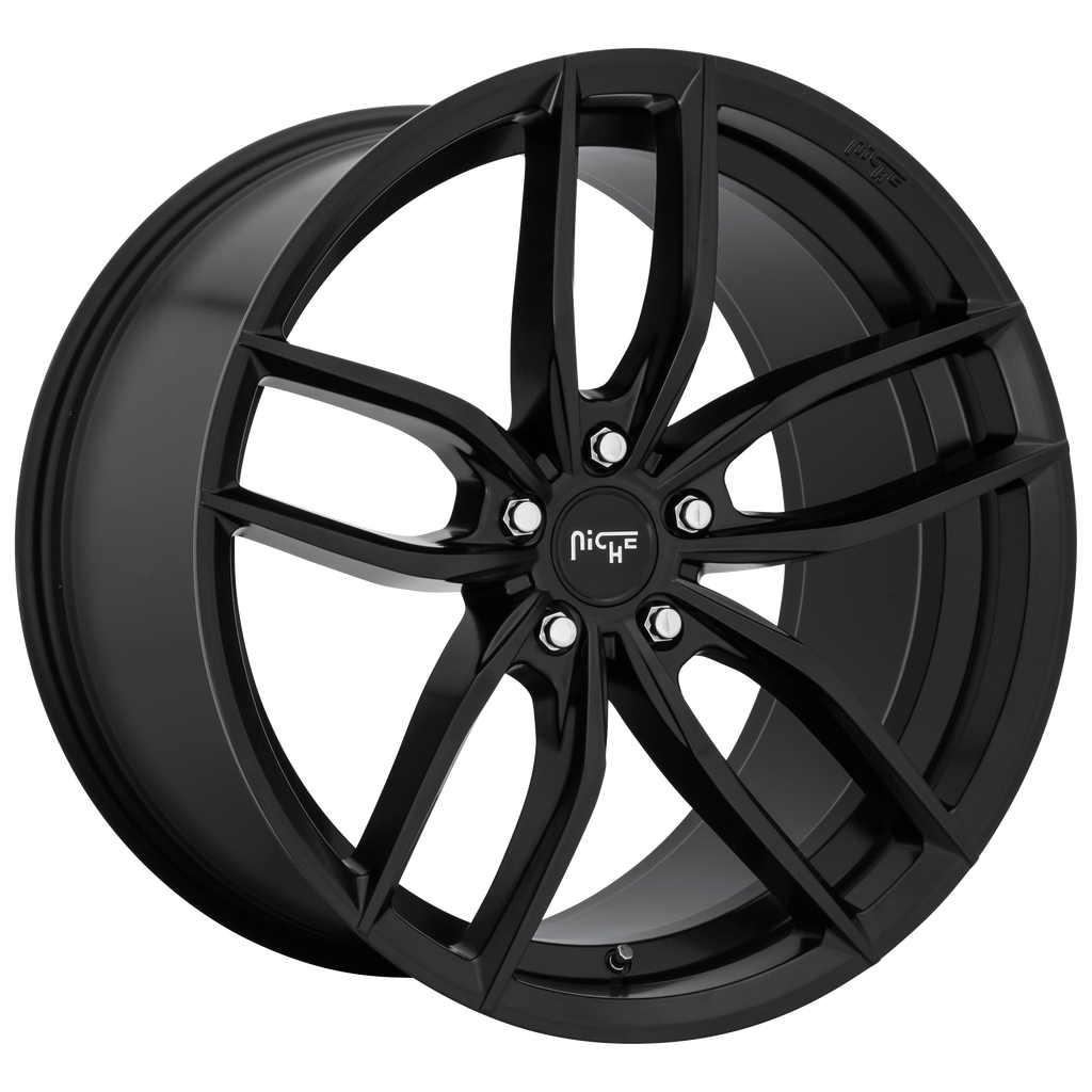 Niche 1PC M203 VOSSO 18x8 40 5x108/5x4.25 MATTE BLACK