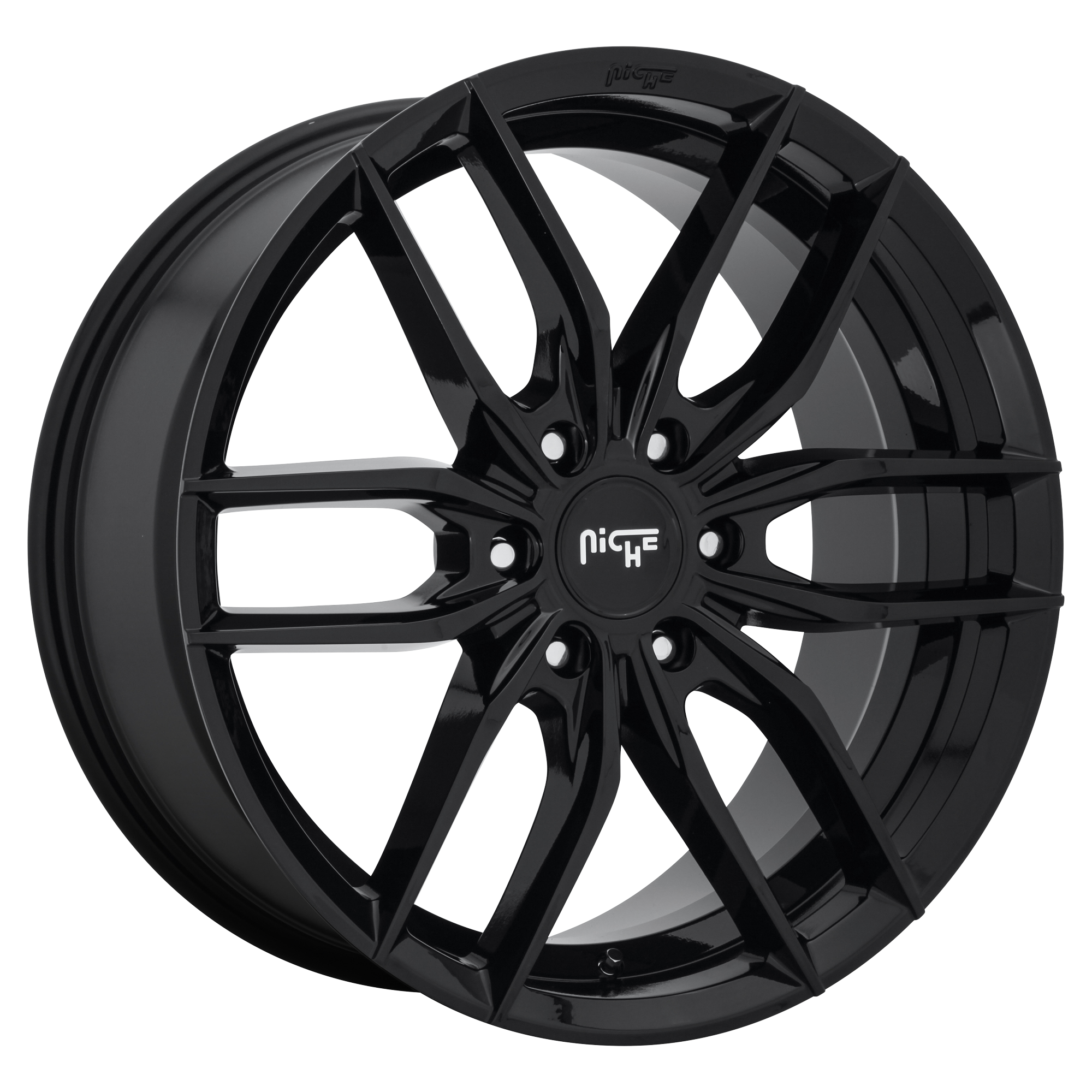 Niche 1PC M209 VOSSO 22x9.5 30 6x139.7/6x5.5 GLOSS BLACK
