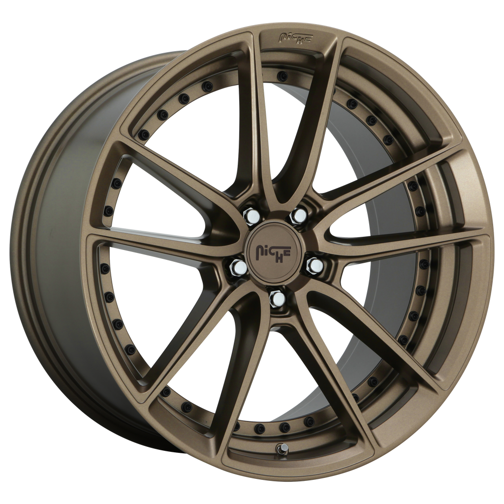 Niche 1PC M222 DFS 18x8 40 5x108/5x4.25 MATTE BRONZE