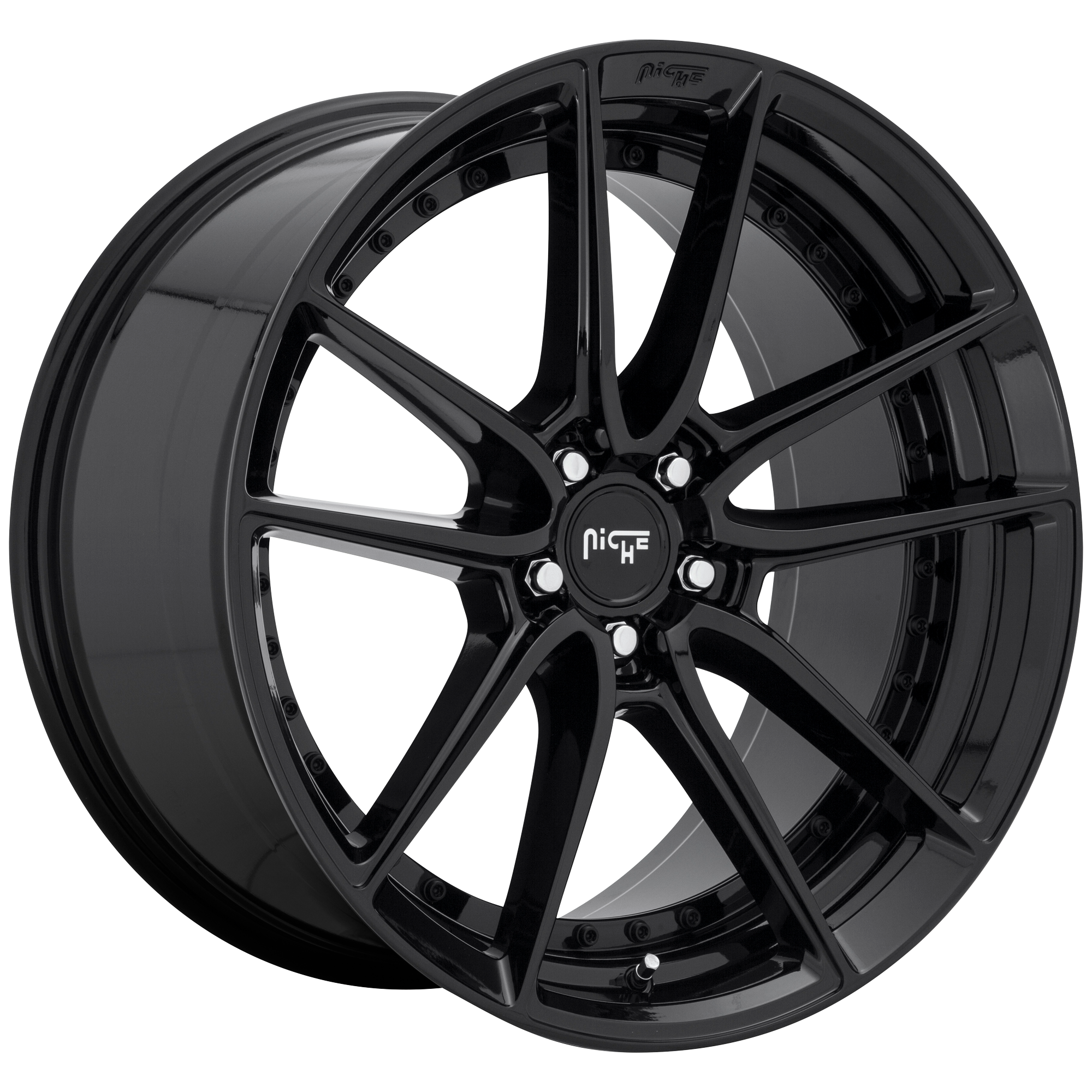 Niche 1PC M223 DFS 18x8 40 5x108/5x4.25 GLOSS BLACK