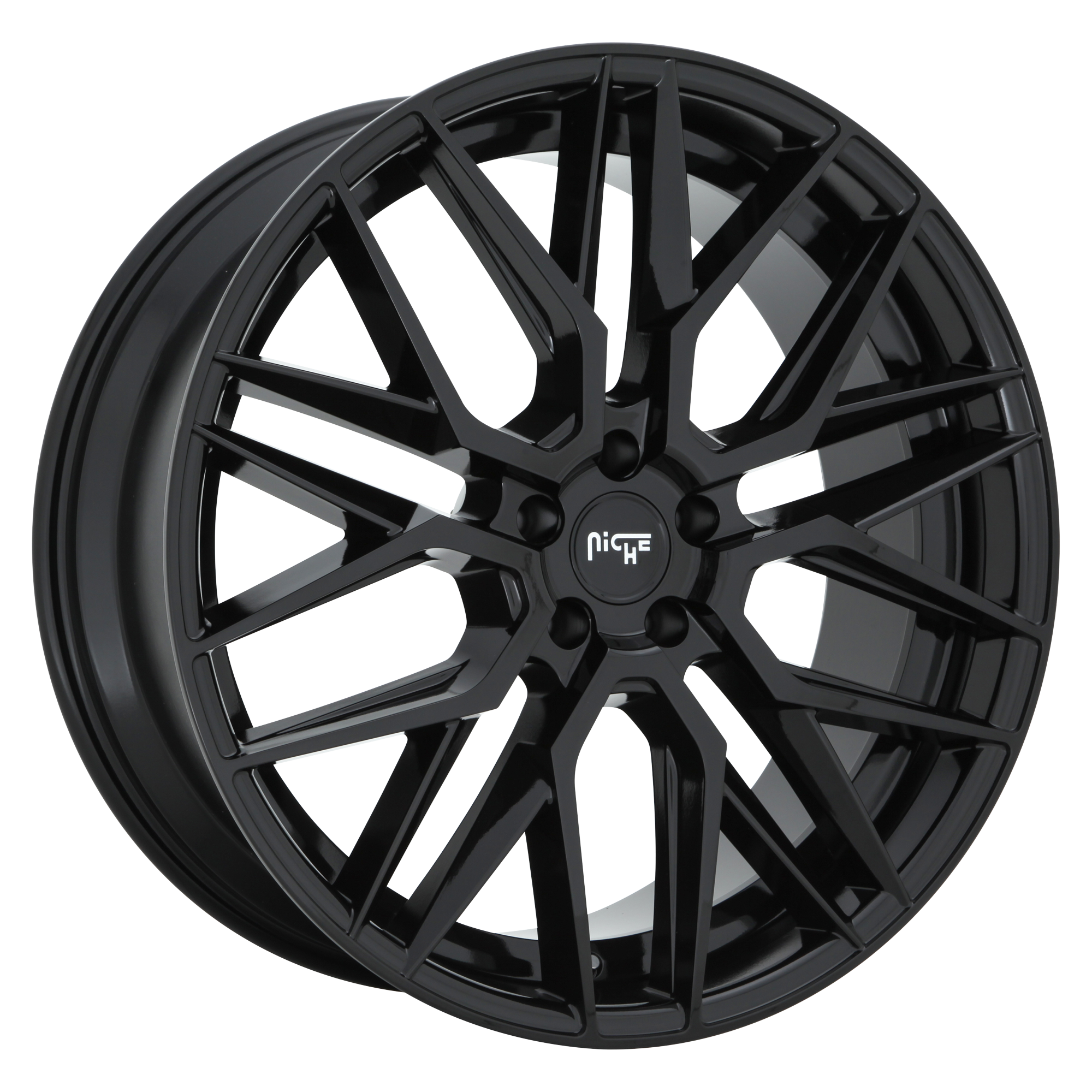 Niche 1PC M224 GAMMA 19x9.5 35 5X120/5X4.72 GLOSS BLACK