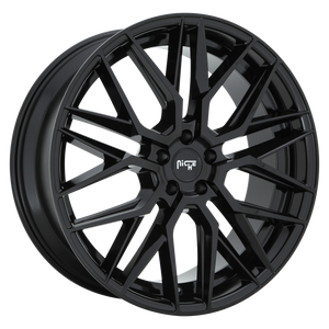 Niche 1PC M224 GAMMA 19x9.5 35 5X120/5X4.72 GLOSS BLACK