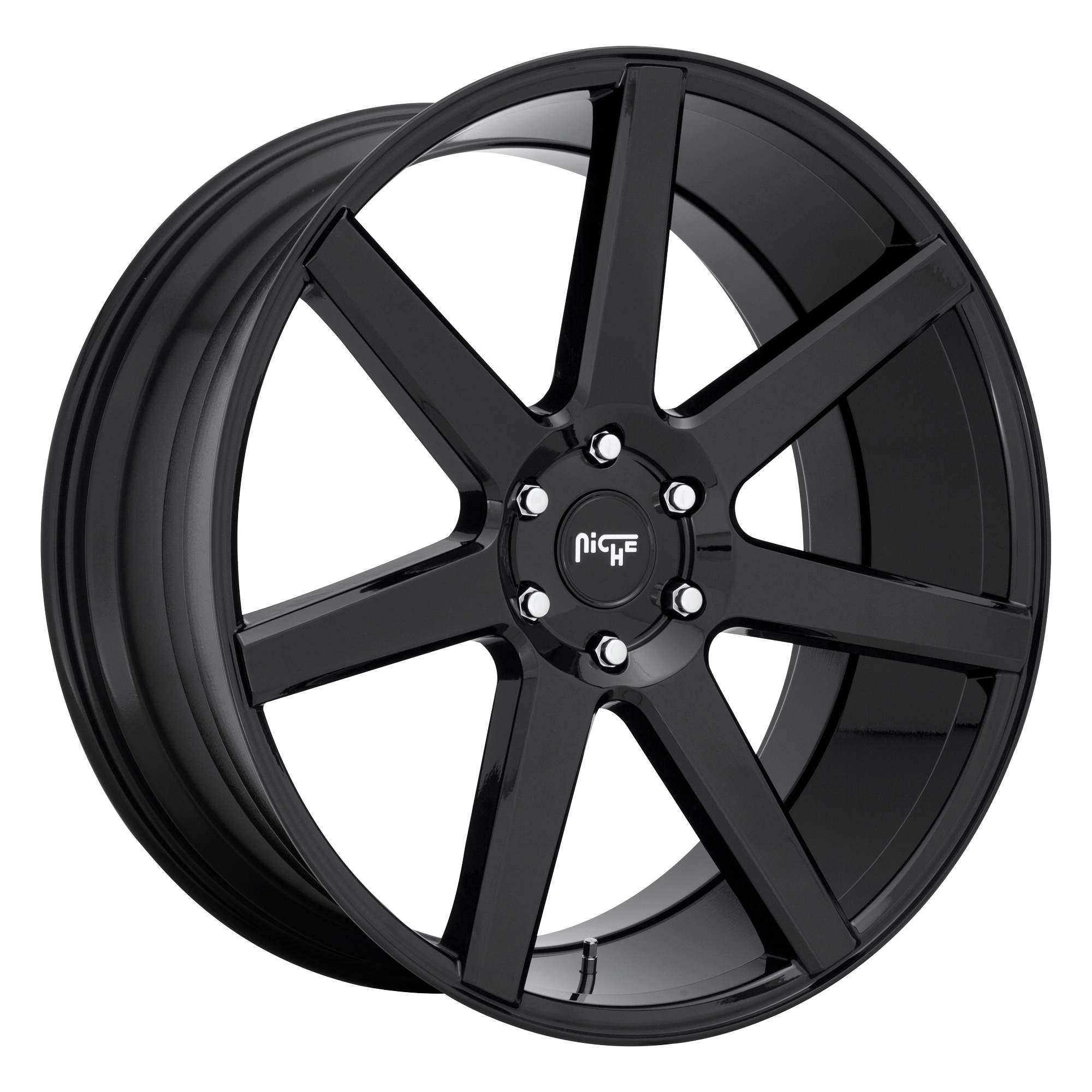 Niche 1PC M230 FUTURE 24x10 30 6x135/6X5.3 GLOSS BLACK