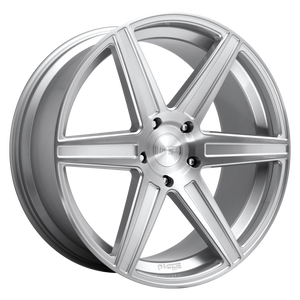 Niche 1PC M235 CARINA 22x9.5 30 6x139.7/6x5.5 GLOSS SILVER BRUSHED