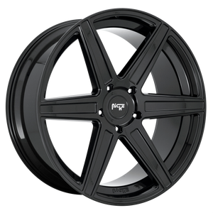 Niche 1PC M237 CARINA 22x9.5 30 6x139.7/6x5.5 GLOSS BLACK