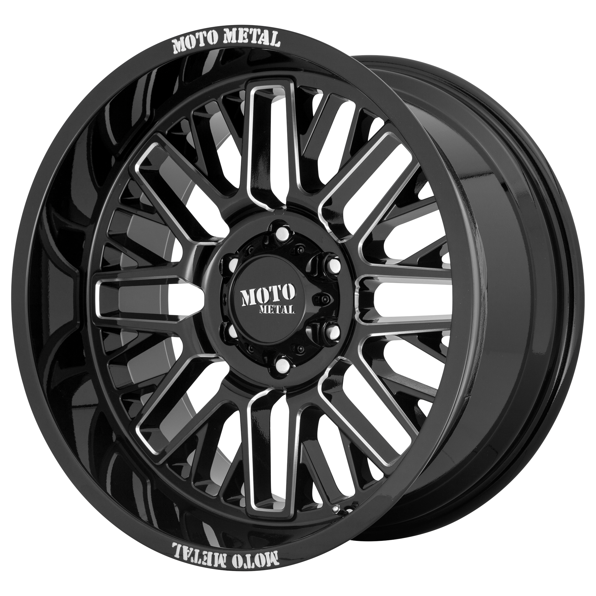 Moto Metal MO802 20x10 -18 5x127/5x5.0 Gloss Black Milled