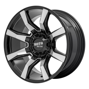 Moto Metal MO804 SPIDER 20X10 12 6X135/6X139.7 GLOSS BLACK MACHINED