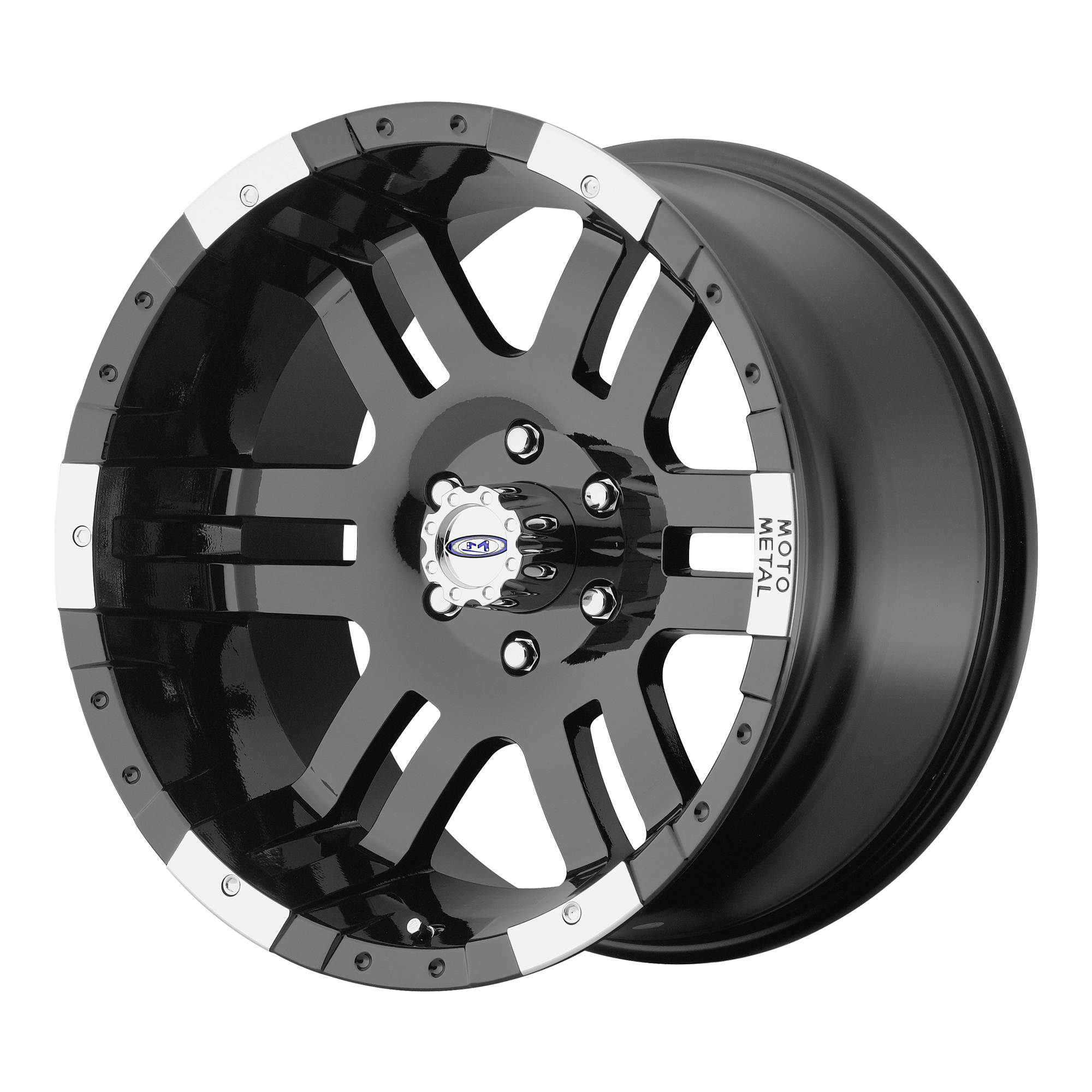 Moto Metal MO951 18x9 18 6x139.7/6x5.5 Gloss Black Machined