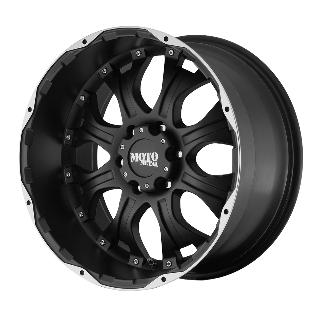 Moto Metal MO959 20X9 18 6X139.7/6X5.5 Matte Black Machined