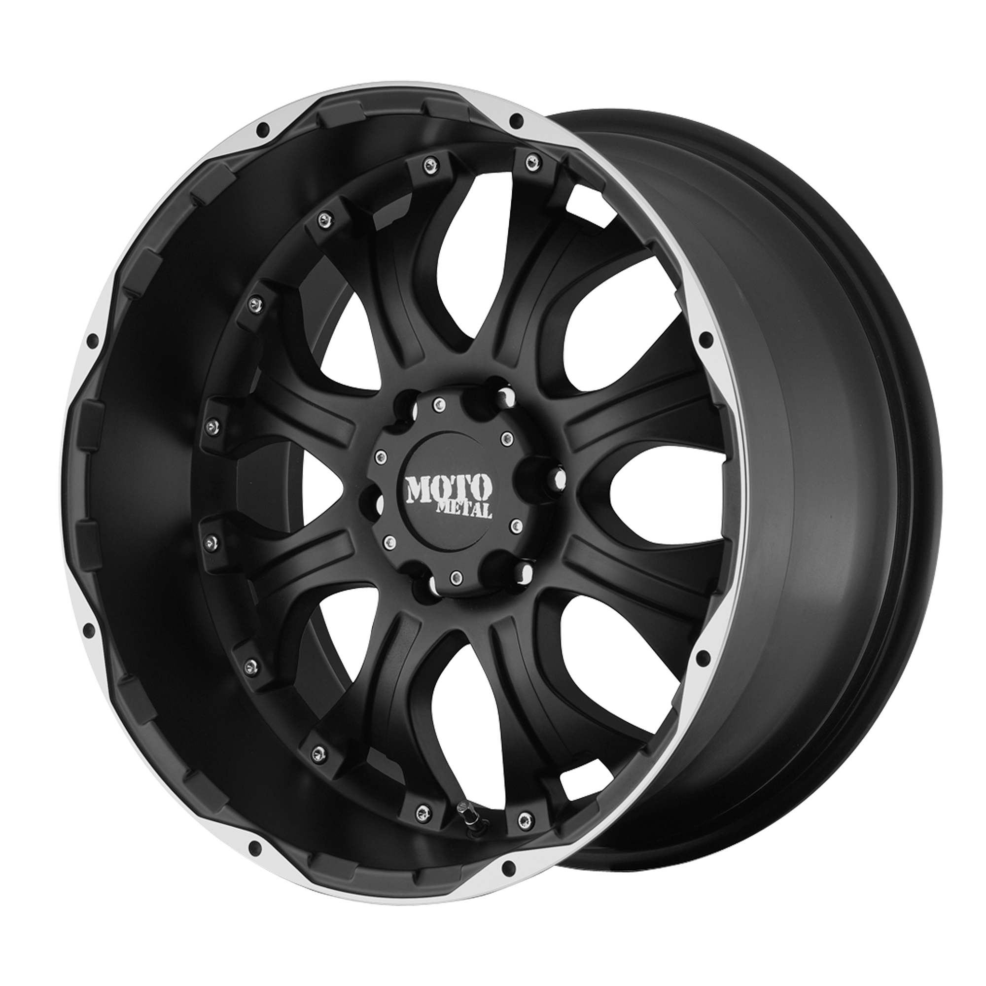 Moto Metal MO959 20X9 18 6X139.7/6X5.5 Matte Black Machined