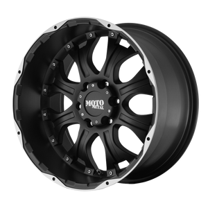 Moto Metal MO959 20X9 18 6X139.7/6X5.5 Matte Black Machined