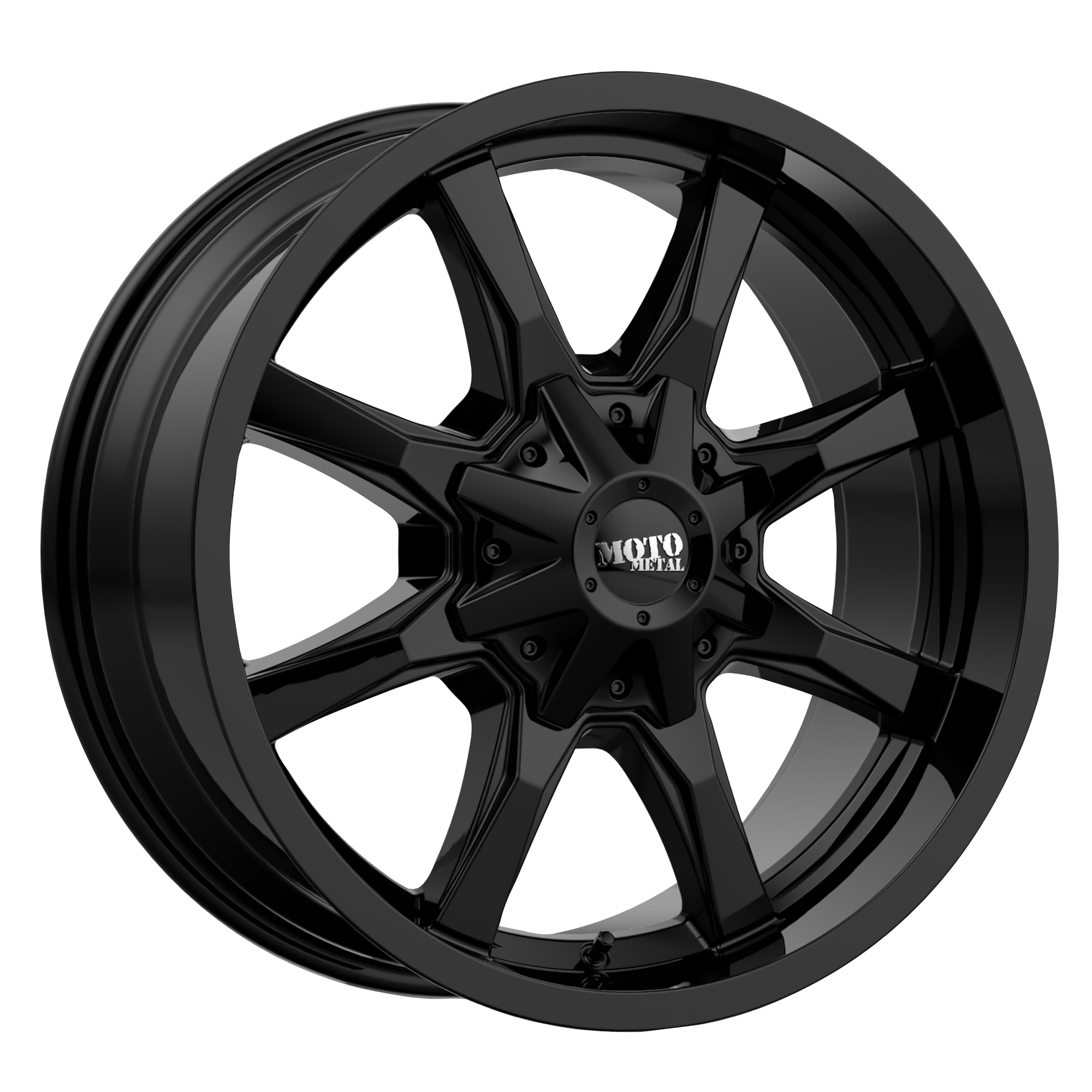 Moto Metal MO970 17X8 0 6X135/6X5.3/6X139.7/6X5.5 Full Gloss Black