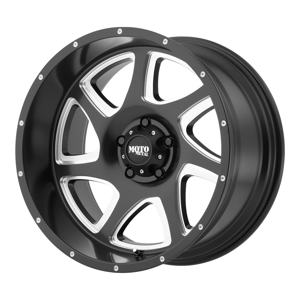 Moto Metal MO976 20X10 -24 6X135/6X5.3 Satin Black Milled