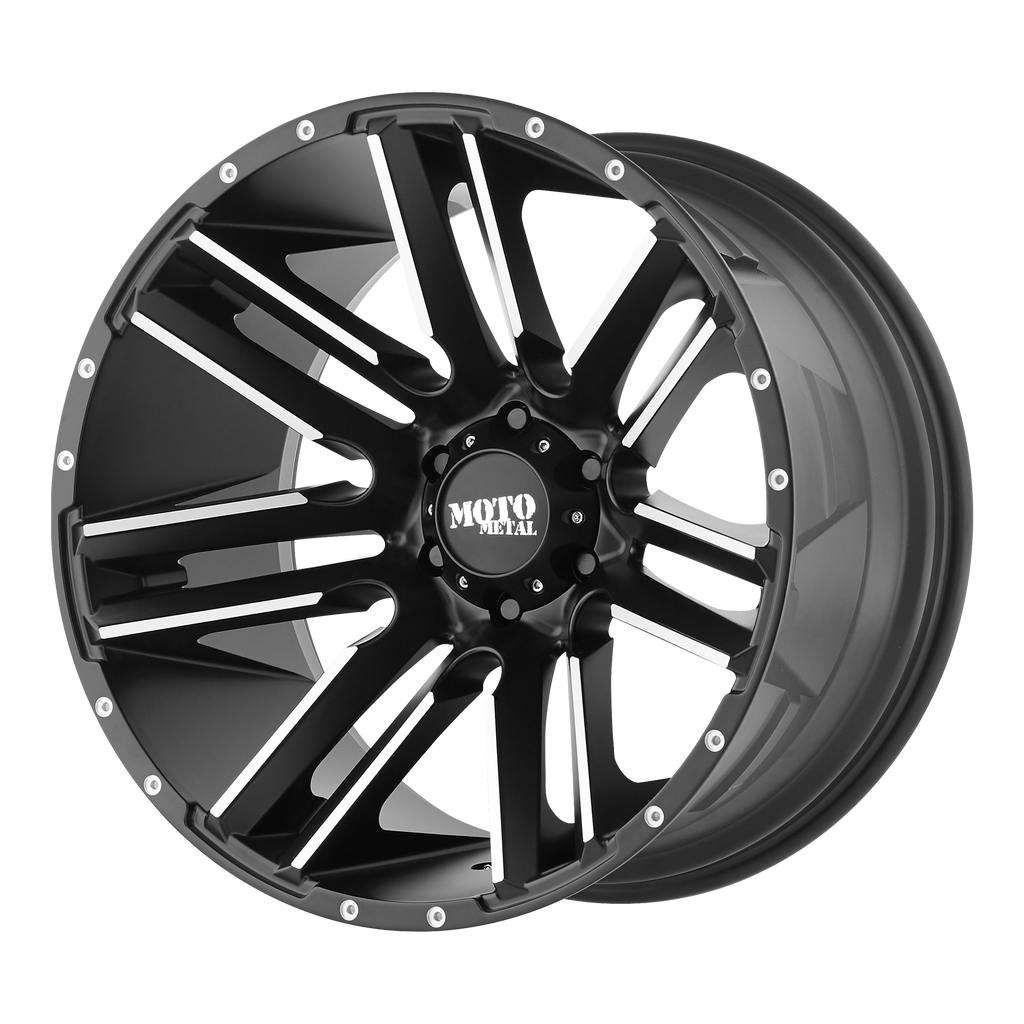 Moto Metal MO978 RAZOR 20x10 -24 6x135/6X5.3 Satin Black Machined