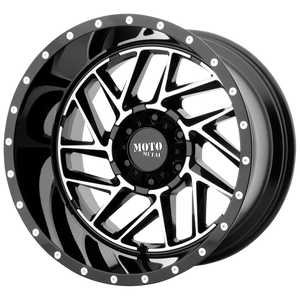 Moto Metal MO985 BREAKOUT 16x8 -6 5x114.3/5x4.5 Gloss Black Machined