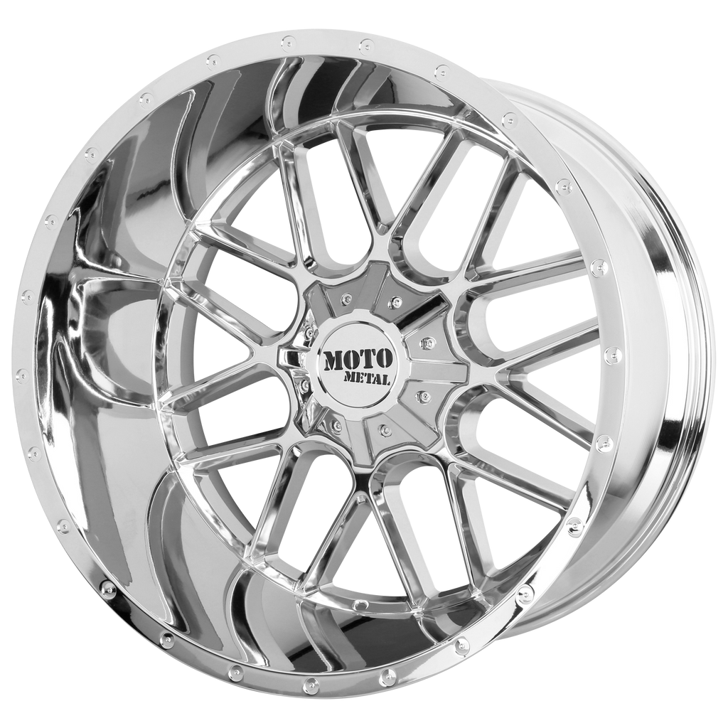 Moto Metal MO986 SIEGE 20x12 -44 8x165.1/8x6.5 Chrome