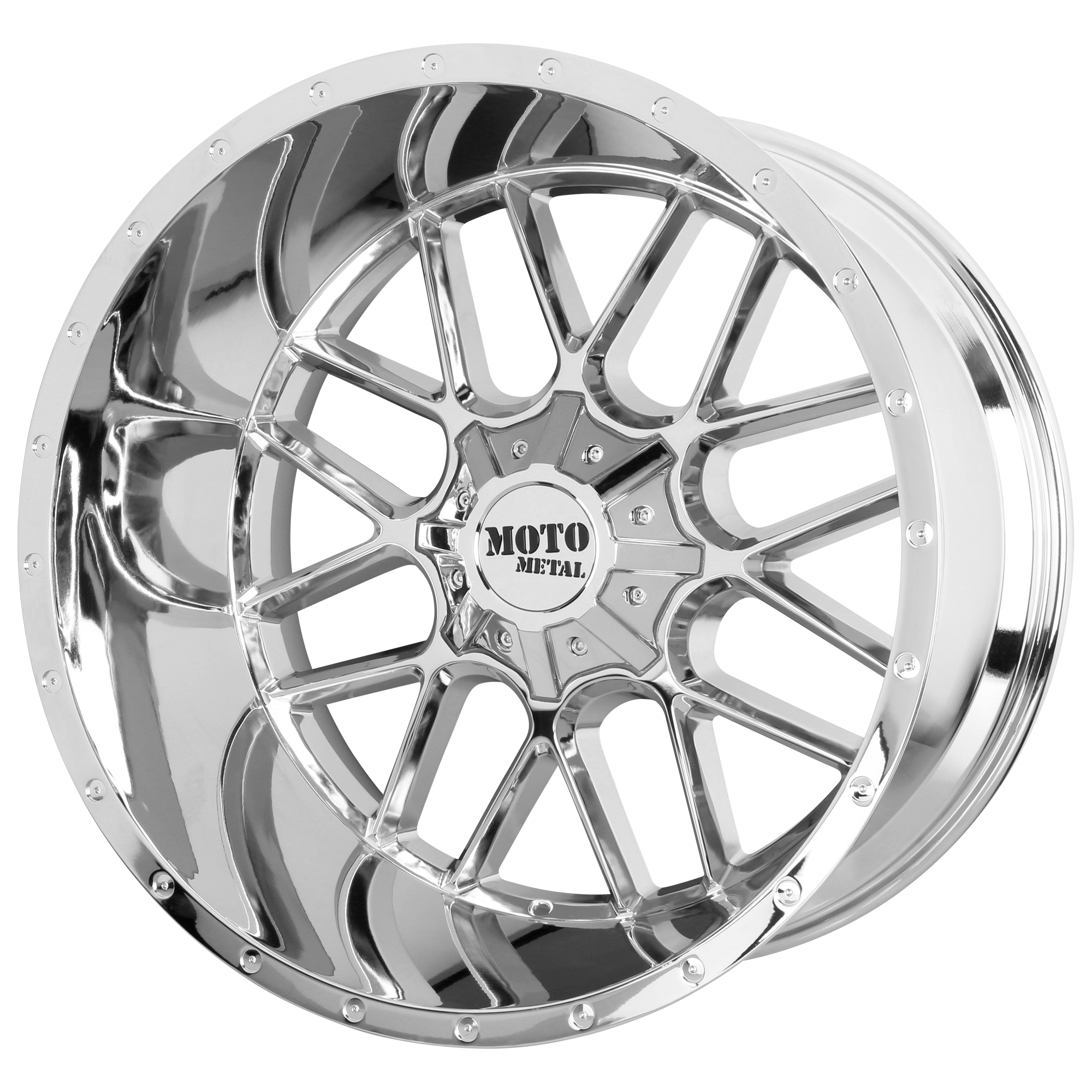 Moto Metal MO986 SIEGE 22x12 -44 6x135/6x139.7/6x135/5.5 Chrome