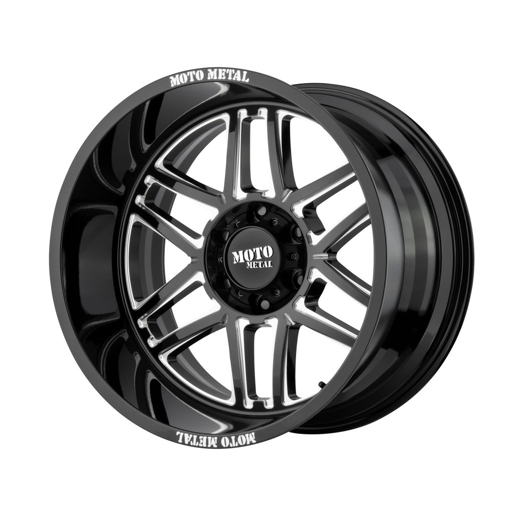 Moto Metal MO992 FOLSOM 22x10 -18 6x135/6X5.3 Gloss Black Milled