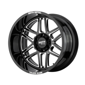 Moto Metal MO992 FOLSOM 22x10 -18 6x135/6X5.3 Gloss Black Milled