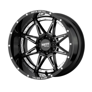 Moto Metal MO993 HYDRA 20x10 -18 6x135/6X5.3 Gloss Black Milled