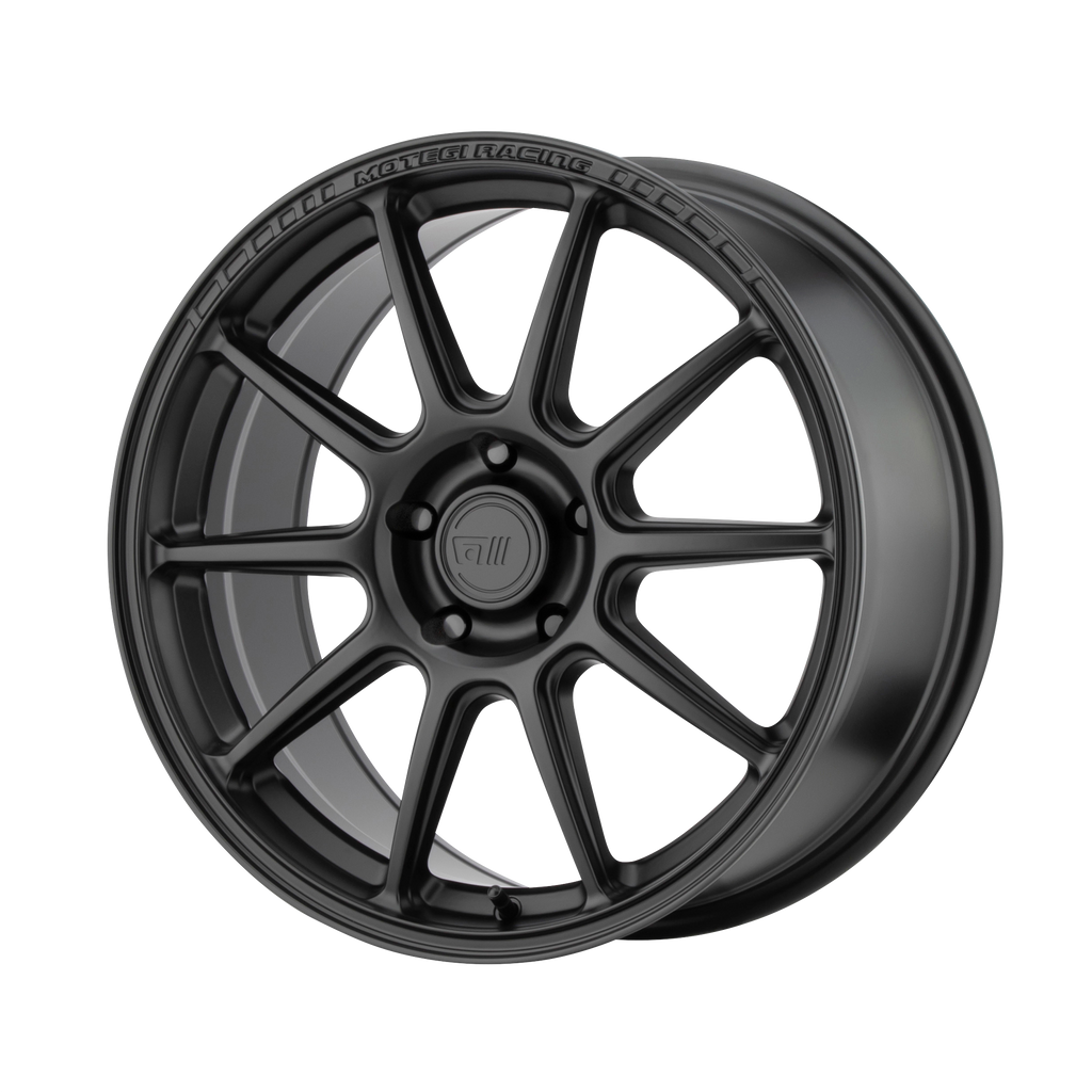 Motegi MR140 SS10 18x8.5 45 5x114.3/5x4.5 Satin Black