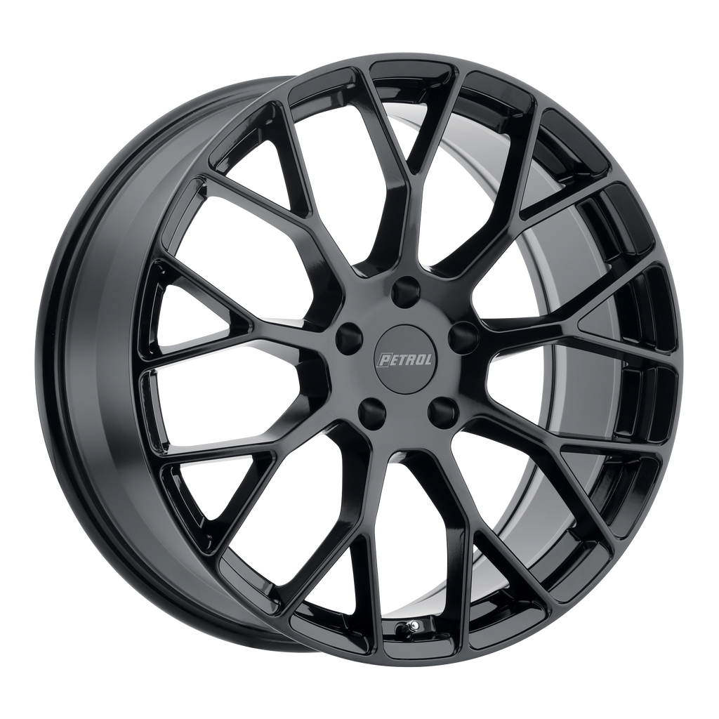 Petrol P2B 16X7 40 5X100/5X100 GLOSS BLACK