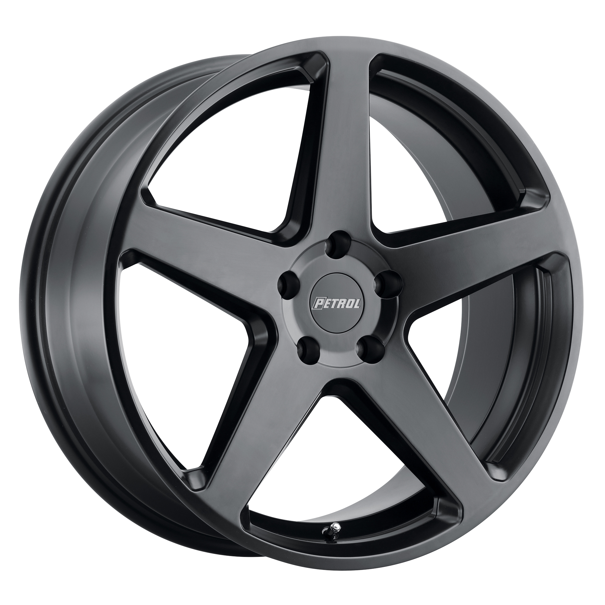 Petrol P2C 17X8 40 5X108/5X4.25 SEMI GLOSS BLACK