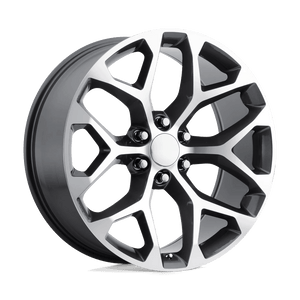 PERFORMANCE REPLICAS PR176 22X9 24 6X139.7/6X5.5 Gunmetal Machined