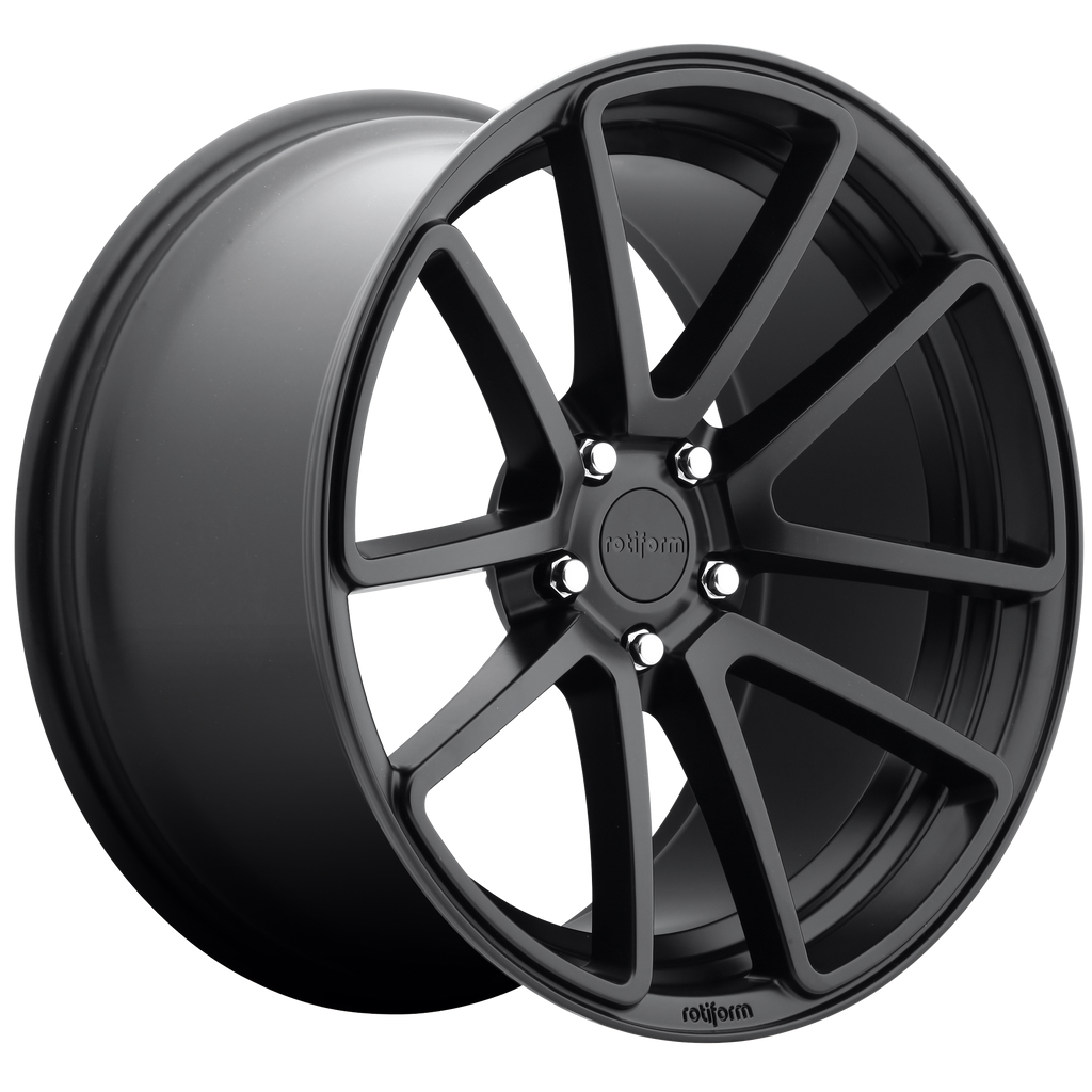 Rotiform 1PC R122 SPF 19X8.5 45 5X112 MATTE BLACK