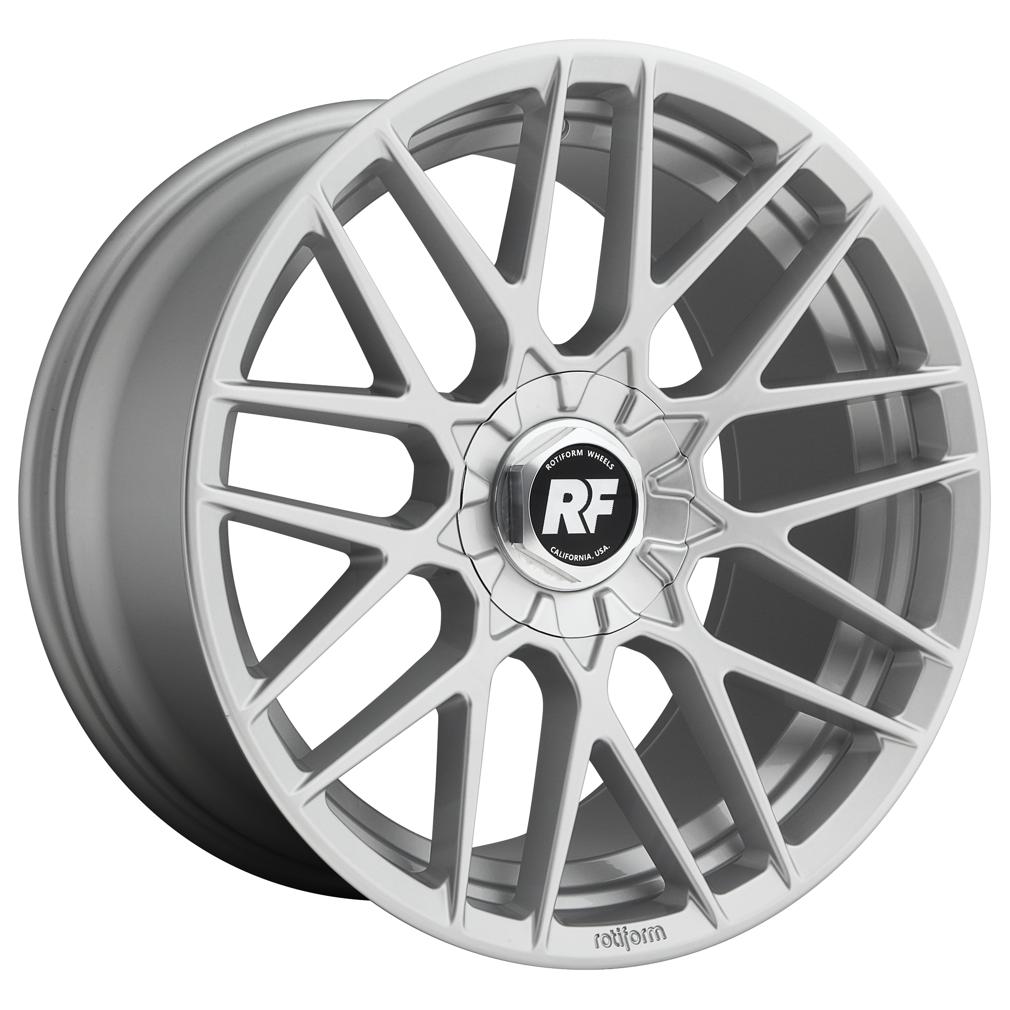 Rotiform 1PC R140 RSE 18x8.5 45 5x108/5x114.3/5x4.25/4.5 GLOSS SILVER