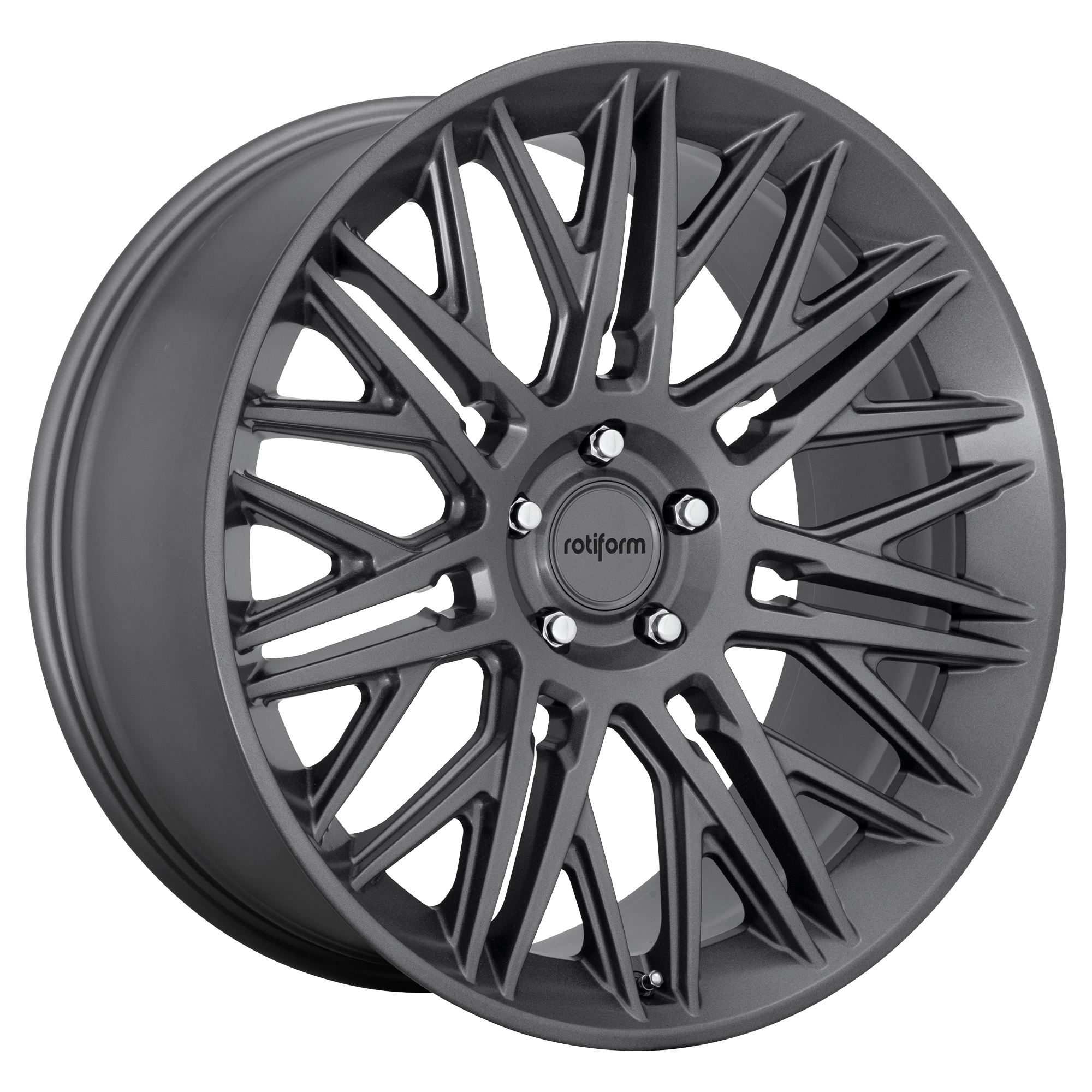 Rotiform 1PC R163 JDR 22x10 30 6x135/6X5.3 MATTE ANTHRACITE