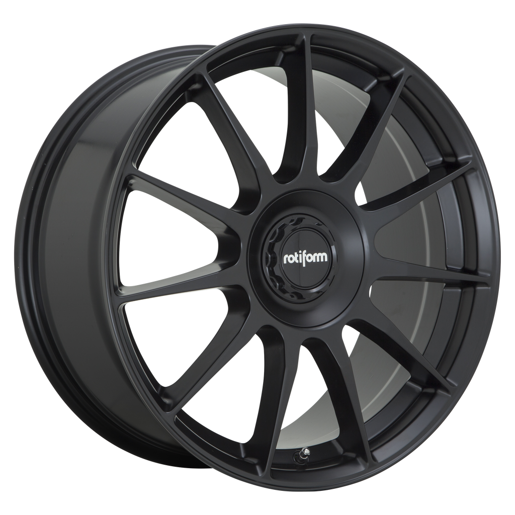 Rotiform 1PC R168 DTM 19X8.5 35 5X108/5X114.3 SATIN BLACK