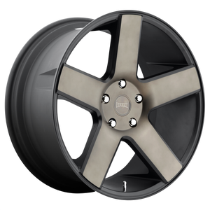 DUB 1PC S116 BALLER 24x9 15 5x115/5x115 MATTE BLACK DOUBLE DARK TINT