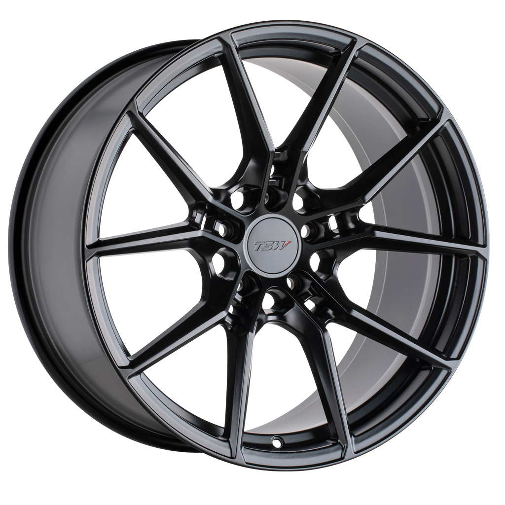 TSW NEPTUNE 18X8 40 5X108/5X4.25 SEMI GLOSS BLACK