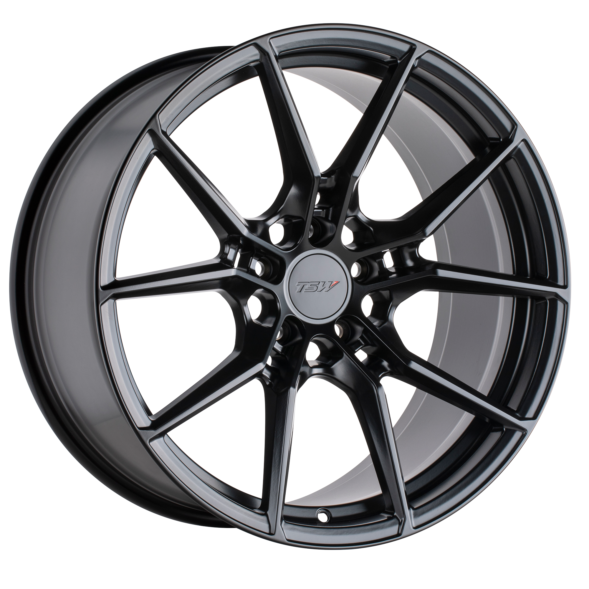 TSW NEPTUNE 18X8 40 5X108/5X4.25 SEMI GLOSS BLACK