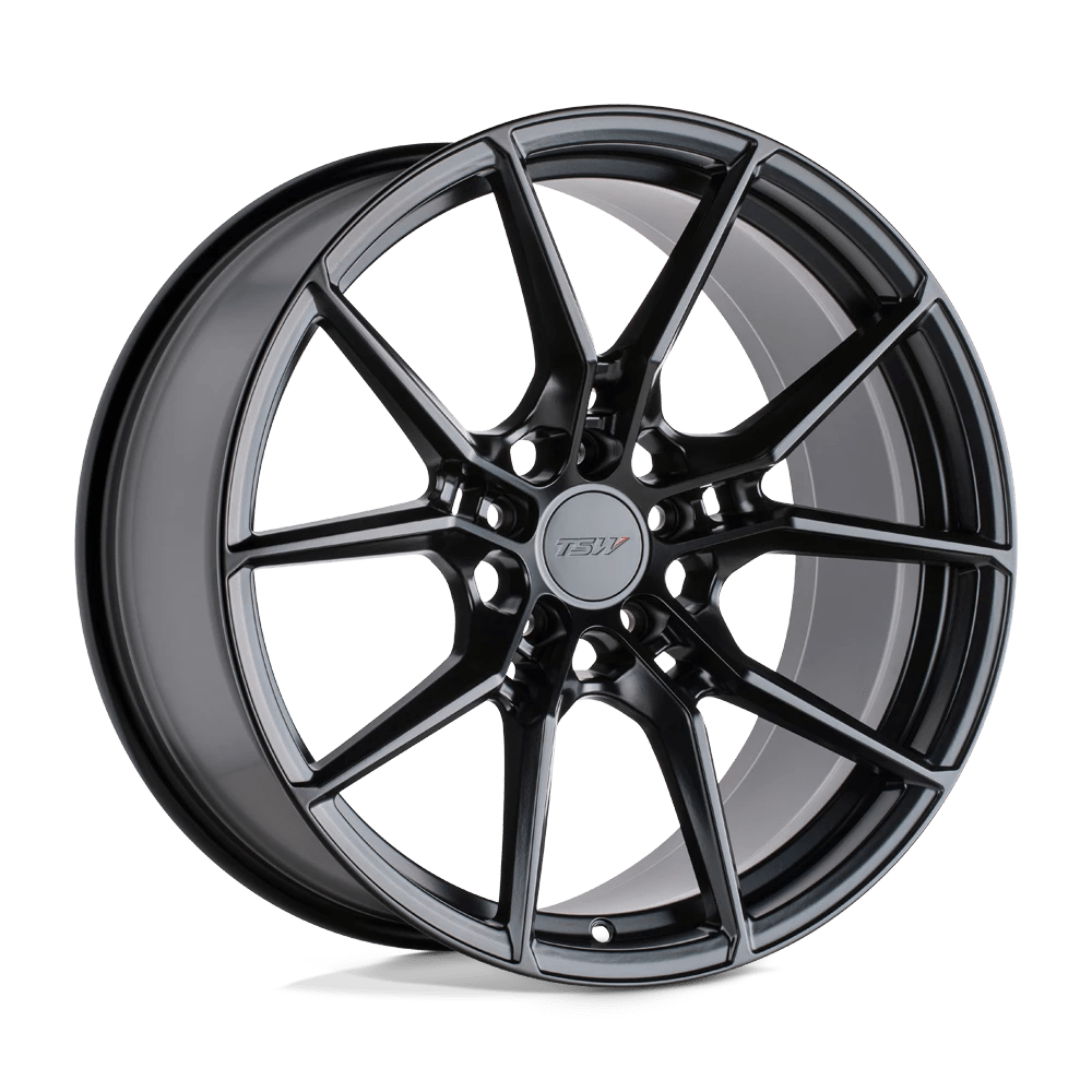 TSW NEPTUNE 18X8 40 5X108/5X4.25 SEMI GLOSS BLACK