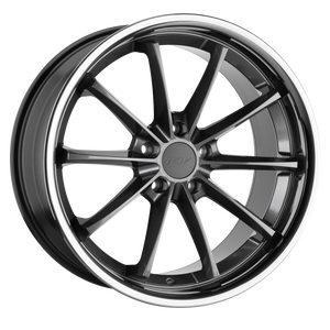 TSW SWEEP 19X9.5 40 5X120/5X4.72 GLOSS GUNMETAL W/ STAINLESS LIP