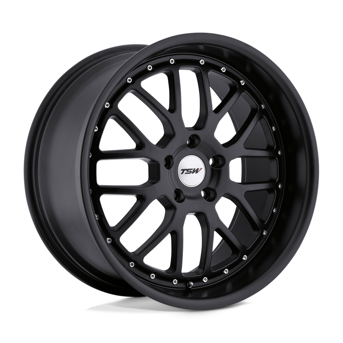 TSW VALENCIA 19X8 32 5X100/5X100 MATTE BLACK