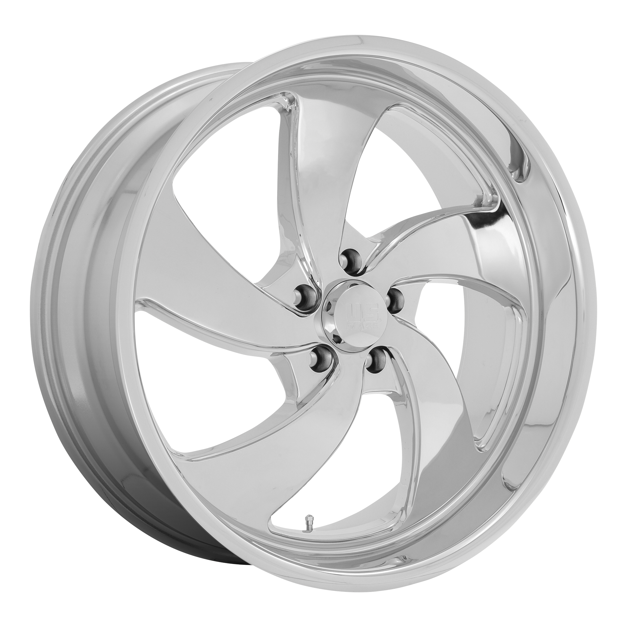 US Mag 1PC U132 DESPERADO 24X10 25 6X135 CHROME