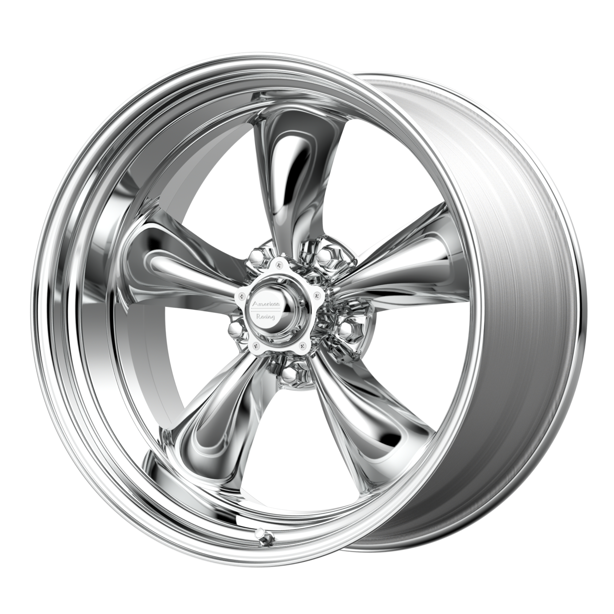 American Racing Vintage VN515 TORQ THRUST II 1 PC 17x8 14 5x127/5x5.0 Polished